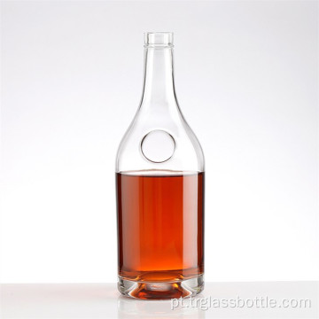 Garrafa de vidro de 1.5l garrafa de uísque de vidro grande